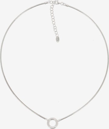 Pesavento Necklace in Silver: front