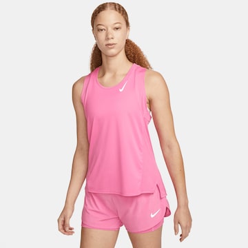 NIKE Sports Top in Pink: front