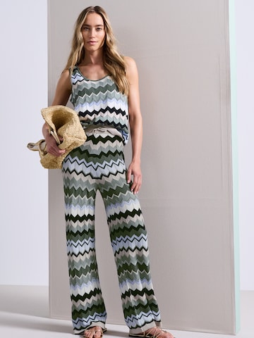 Wide leg Pantaloni di STREET ONE in verde