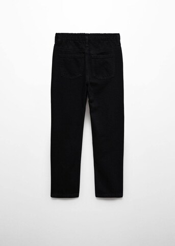 MANGO KIDS Regular Jeans i svart