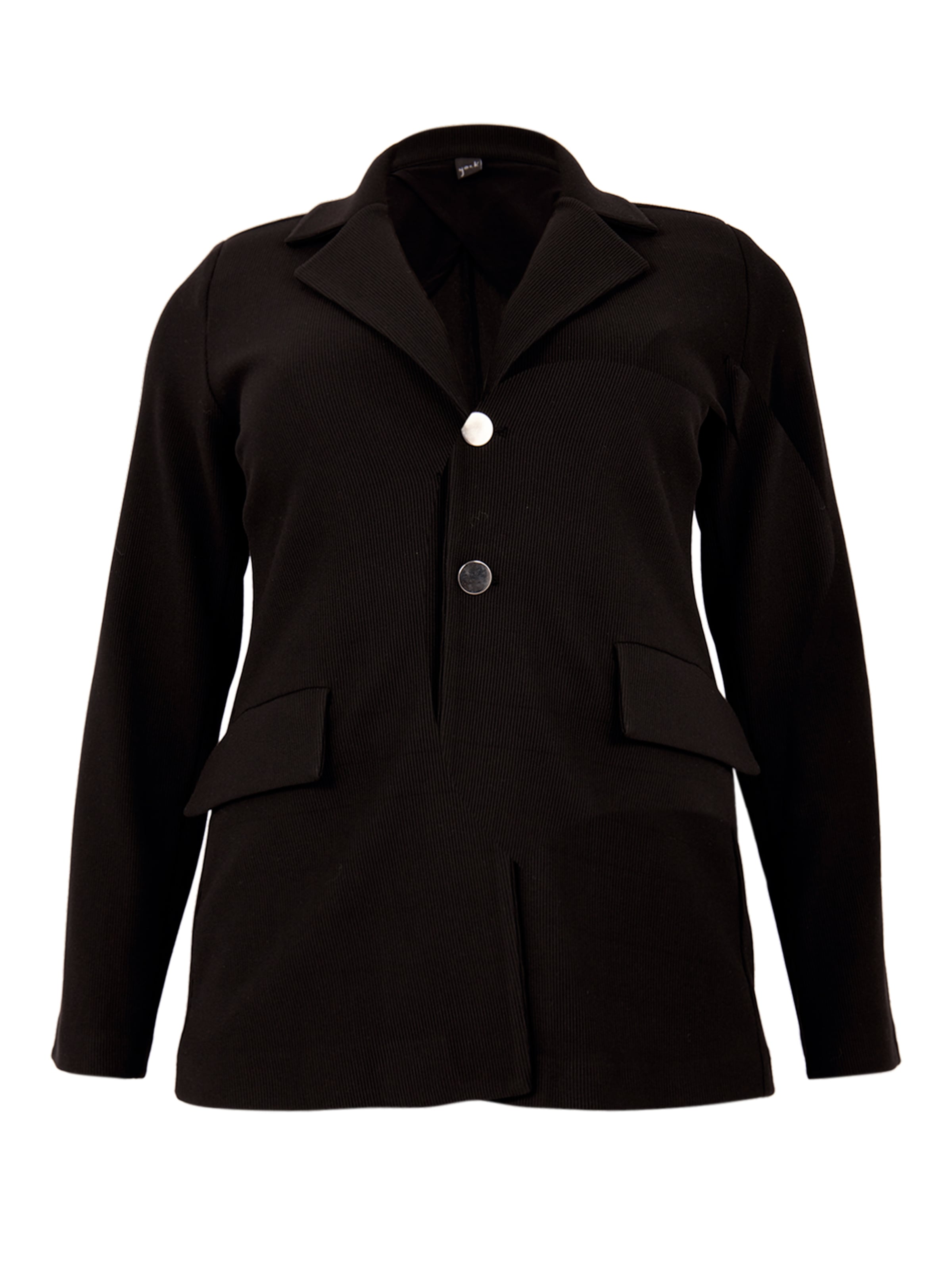 YOEK Blazer in Schwarz: Vorderseite