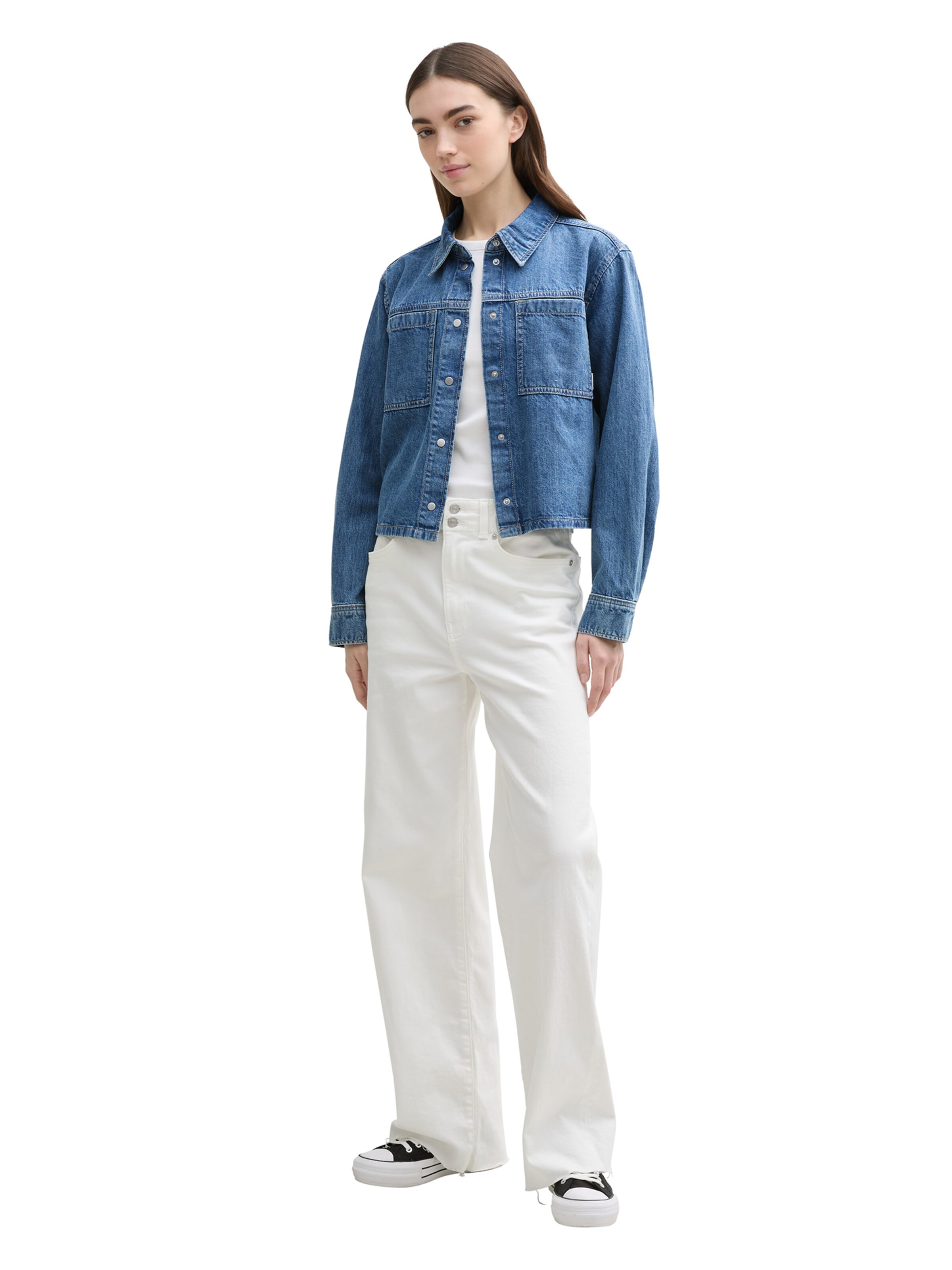 TOM TAILOR DENIM Преходно яке в синьо