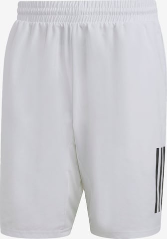 ADIDAS PERFORMANCE Normalny krój Spodnie sportowe 'Club 3-Stripes ' w kolorze biały: przód