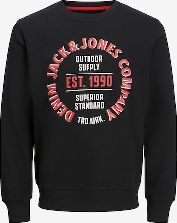 JACK & JONES - Sweatshirt 'Andy' em preto: frente