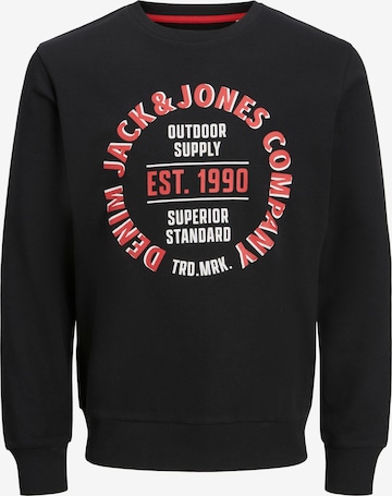 juoda JACK & JONES Megztinis be užsegimo 'Andy': priekis