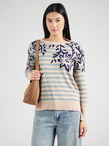 Pullover di WHITE STUFF in verde: frontale
