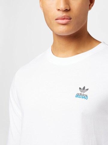 Tricou 'Graphics Unite' de la ADIDAS ORIGINALS pe alb