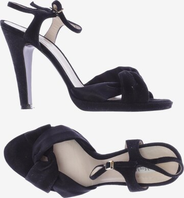 Max Mara Sandals & High-Heeled Sandals in 38 in Black: front