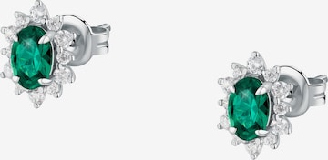 Live Diamond Ohrringe in Silber: Vorderseite