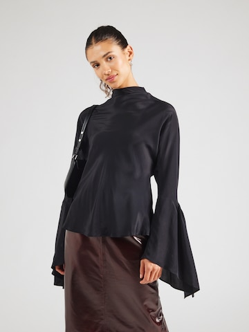 PINKO - Blusa 'BRATZ' en negro: frente