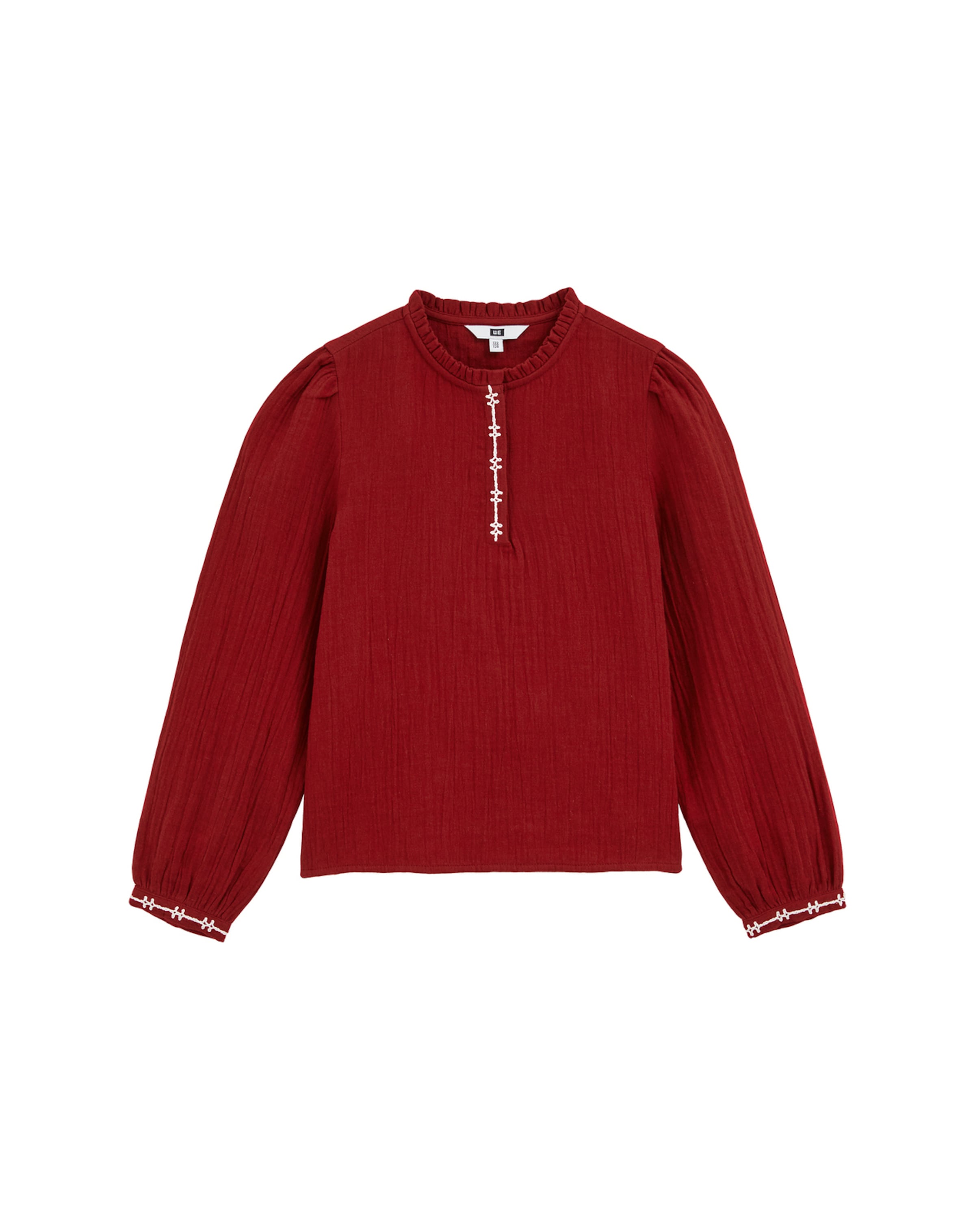 WE Fashion Bluza | rdeča barva: sprednja stran