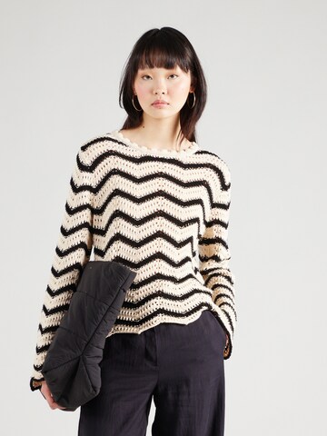 modström Pullover 'Cary' in Beige: predná strana