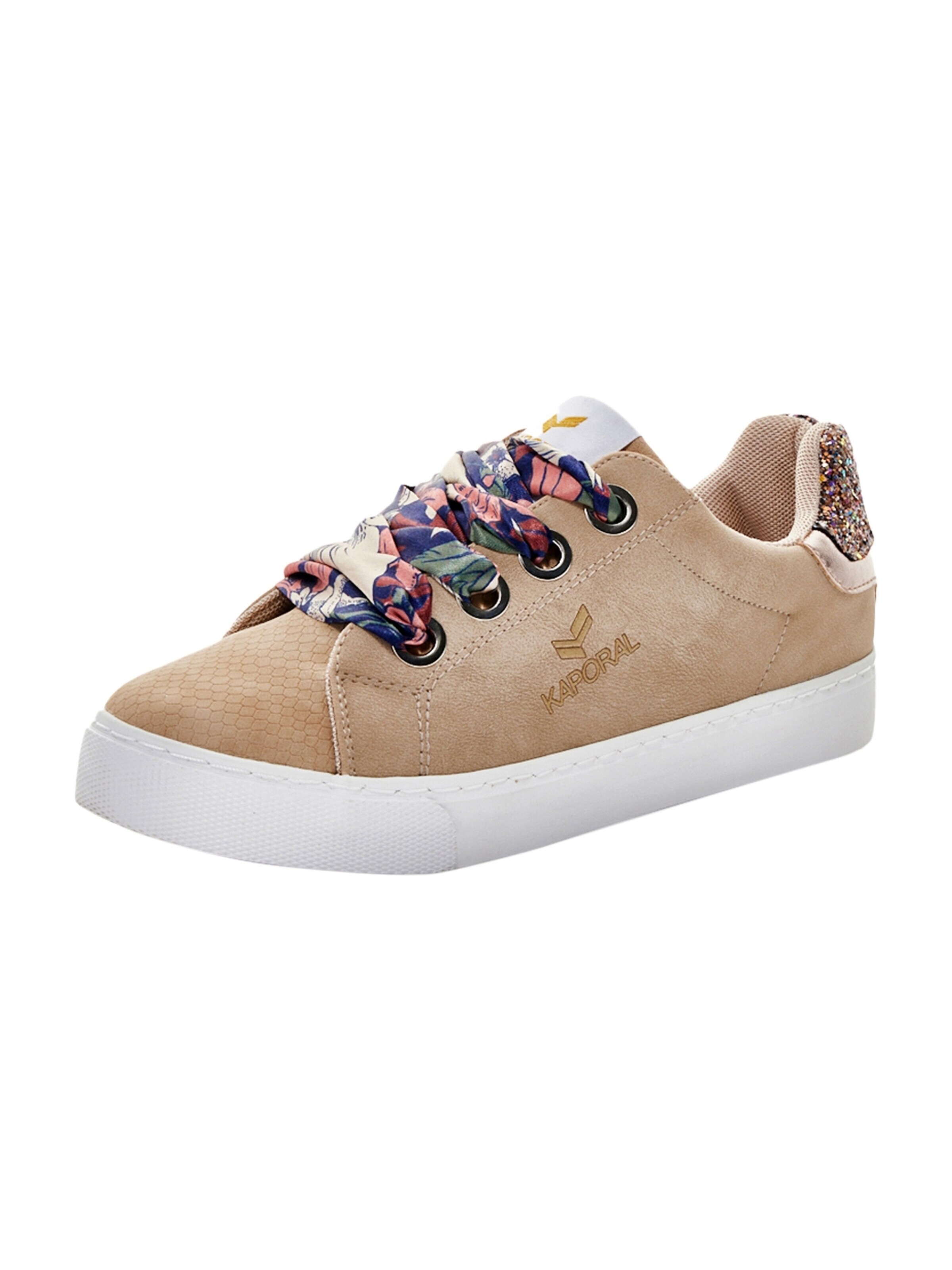 Scarpa stringata sportiva di Kaporal in beige