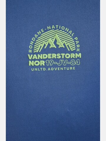 T-Shirt ' Klarin ' Jan Vanderstorm en bleu