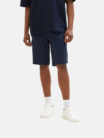 TOM TAILOR Regular Shorts in Blau