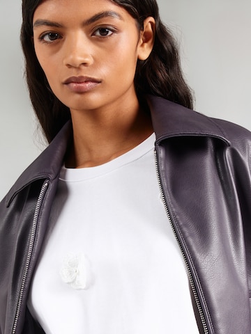 NÜMPH Shirt 'FLEURA' in White