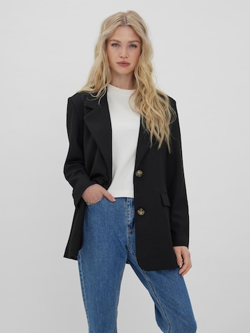 Sacou 'Josefine' de la VERO MODA pe negru: față