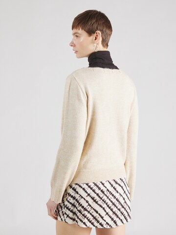 Pull-over 'BETTY' JDY en beige