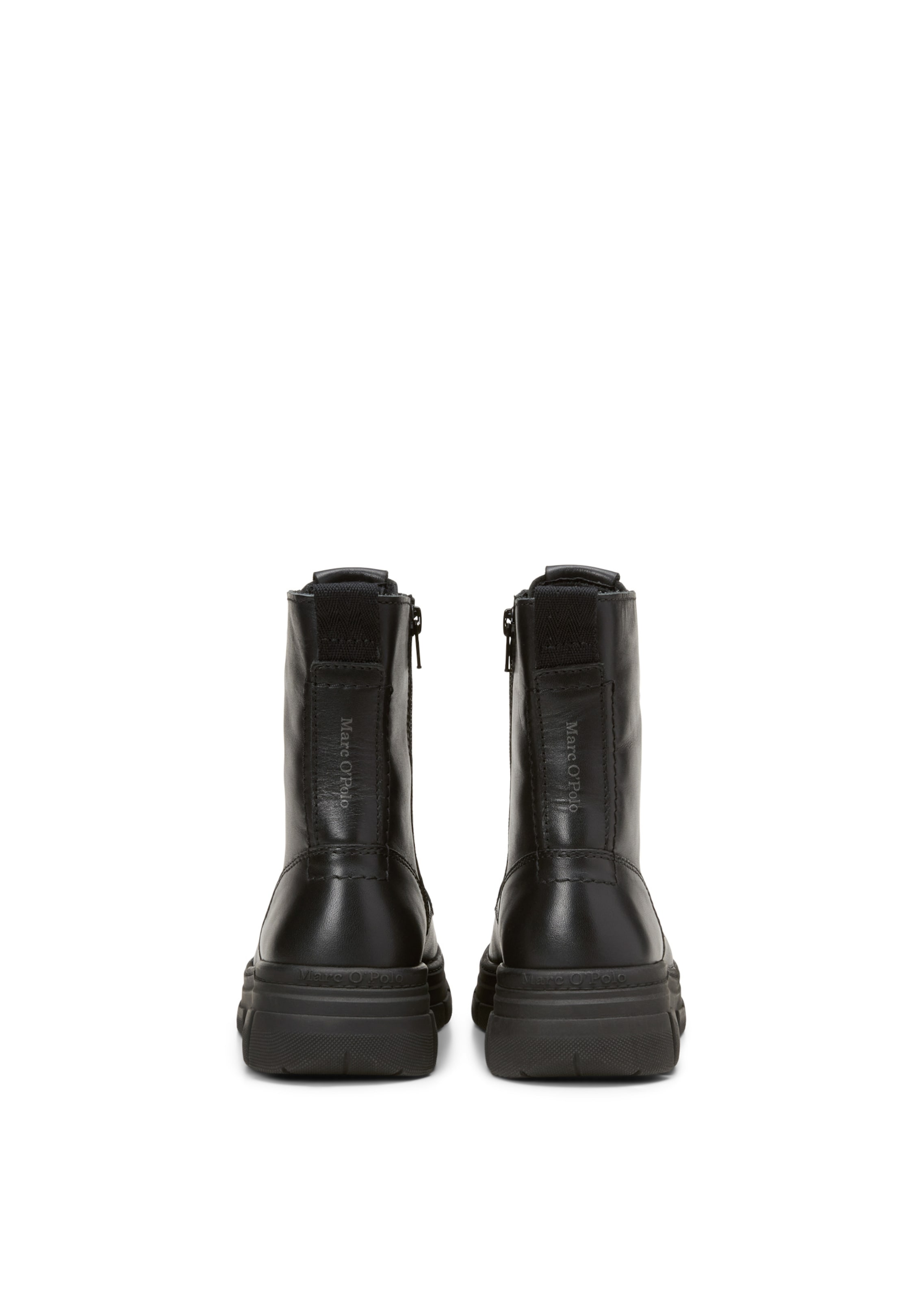 Marc O'Polo Schnürstiefelette 'Josy' in Schwarz