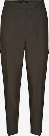 VERO MODA Regular Pleated Pants 'NYLA' in Green: front