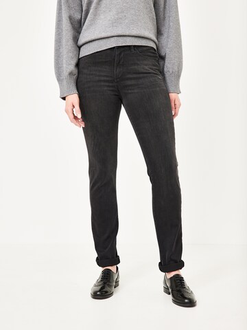 PADDOCKS Slimfit Jeans in Schwarz: Vorderseite