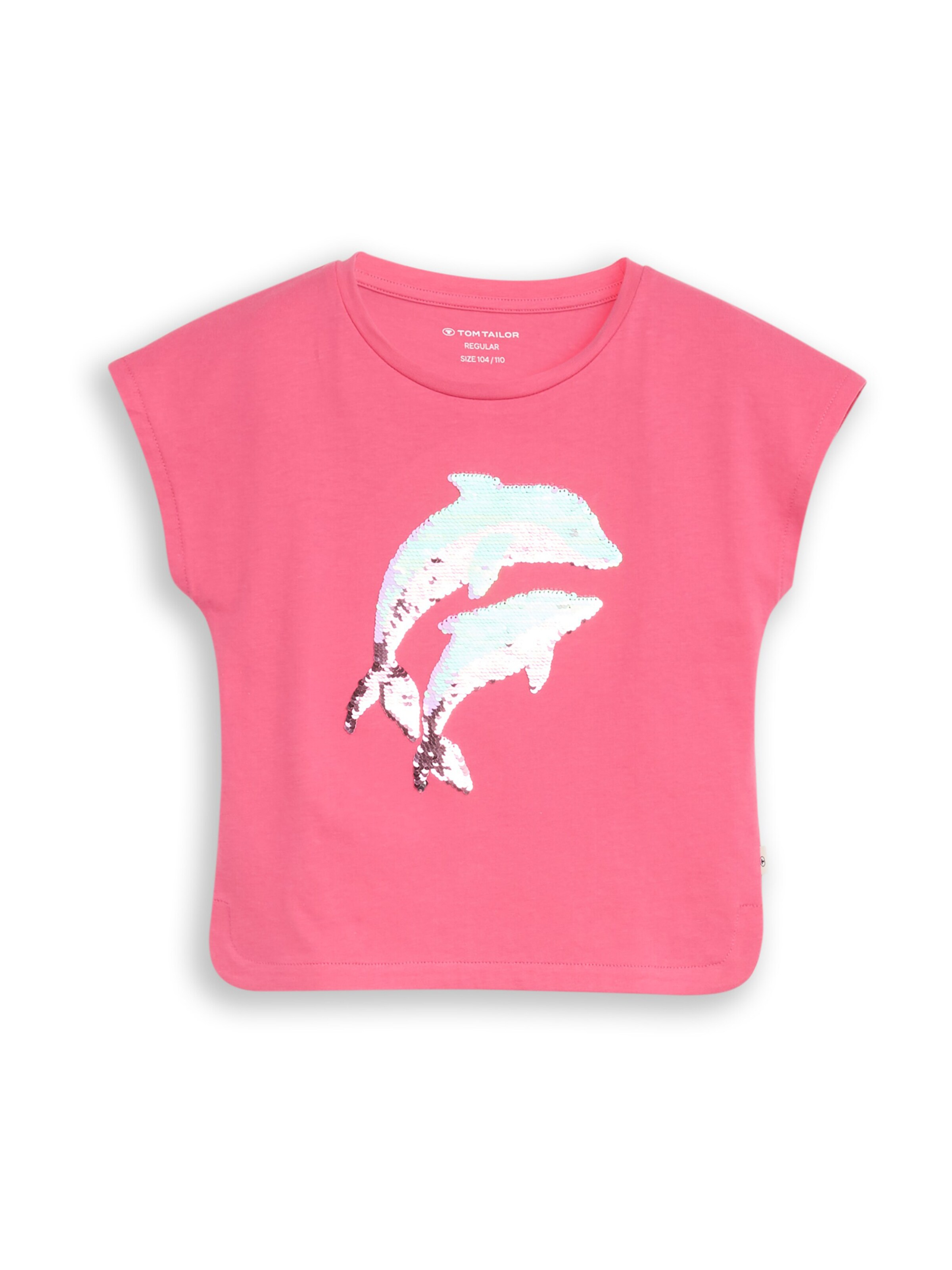 TOM TAILOR - Camisola em rosa: frente