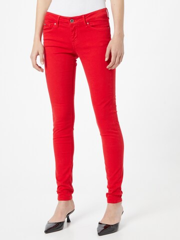 Pepe Jeans Slim fit Jeans 'SOHO' in Red: front