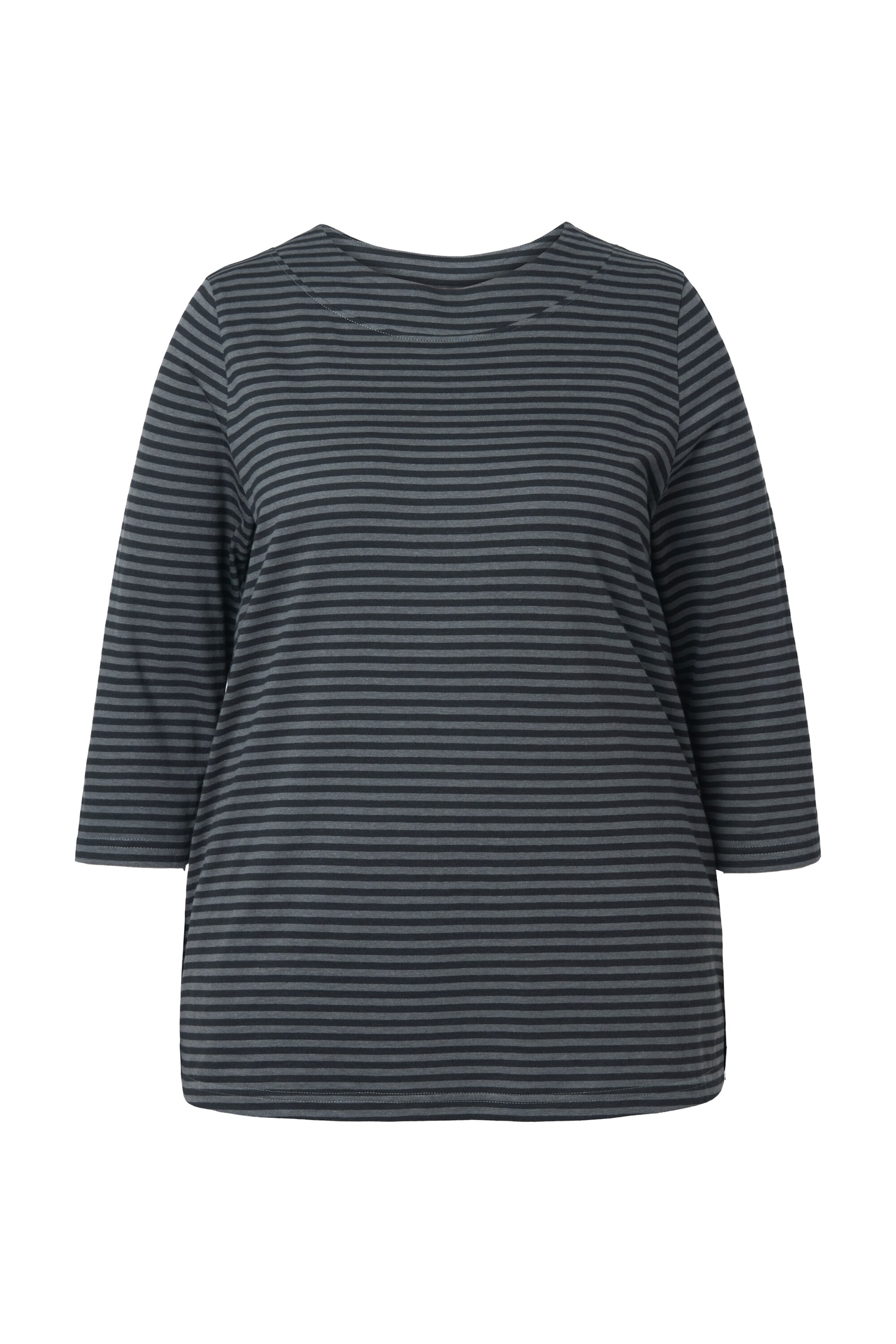 Ulla Popken Shirt in Grau: Vorderseite