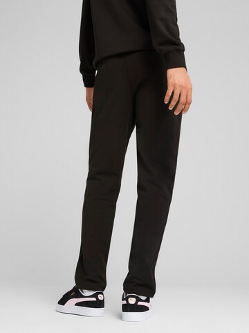 PUMA Regular Sporthose 'Ess No. 1' in Schwarz