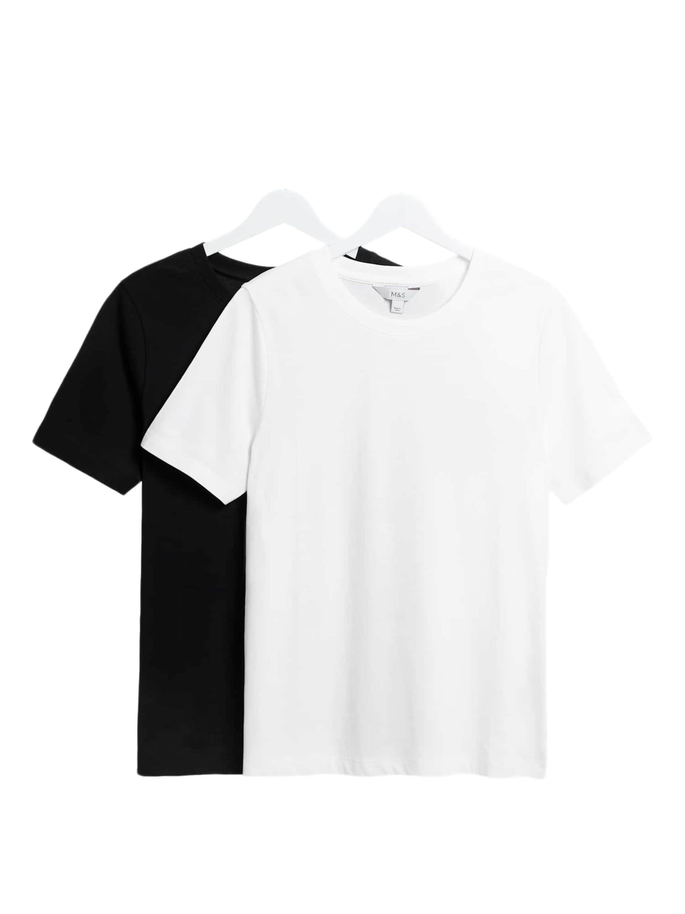 Maglietta in XS Marks & Spencer di colore nero / bianco, Visualizzazione prodotti