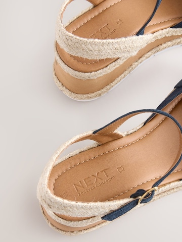 Next Босоножки 'Forever Comfort' в Синий