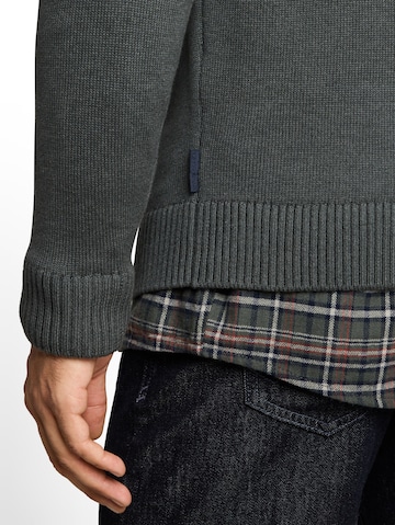 TOM TAILOR Pullover in Grün