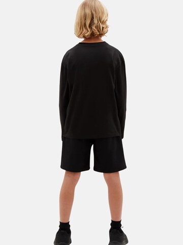 T-Shirt 'CALVIN KLEIN  JEANS kids SMALL CHEST MONOLOGO LS T-SHIRT T-SHIRT' Calvin Klein Kids en noir