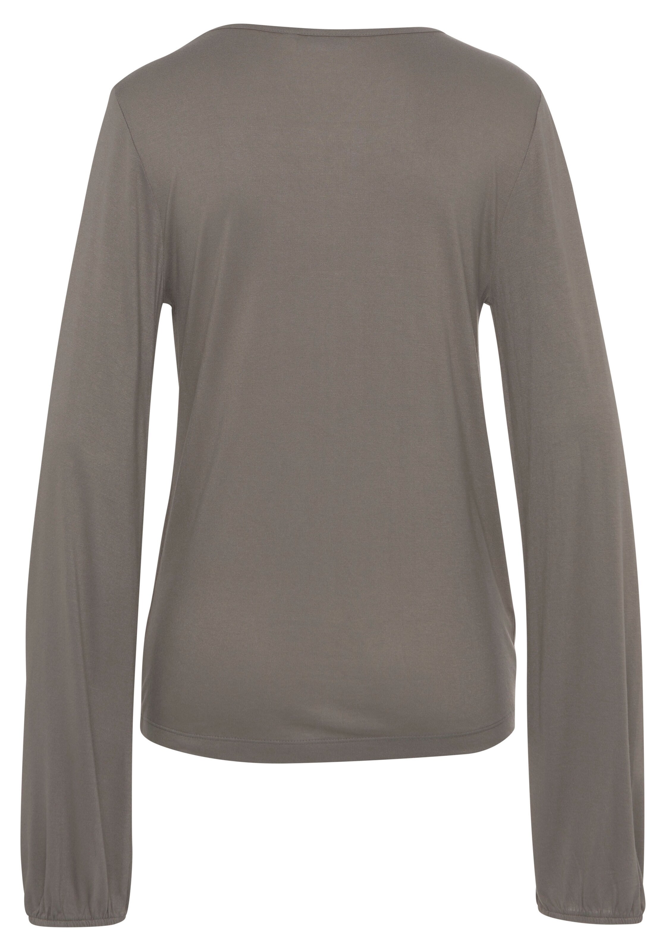 pelēks LASCANA T-Krekls