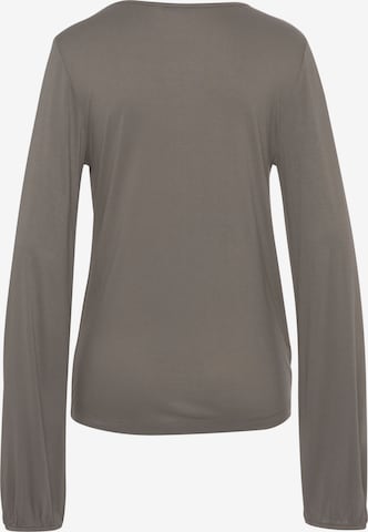 LASCANA Shirt in Grau