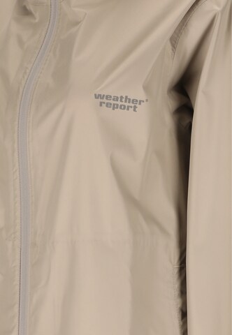 Weather Report Performance Jacket 'Pack'way' in Beige
