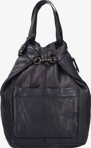 Harbour 2nd Backpack in Black: front