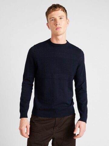 BURTON MENSWEAR LONDON Trui in Blauw: voorkant