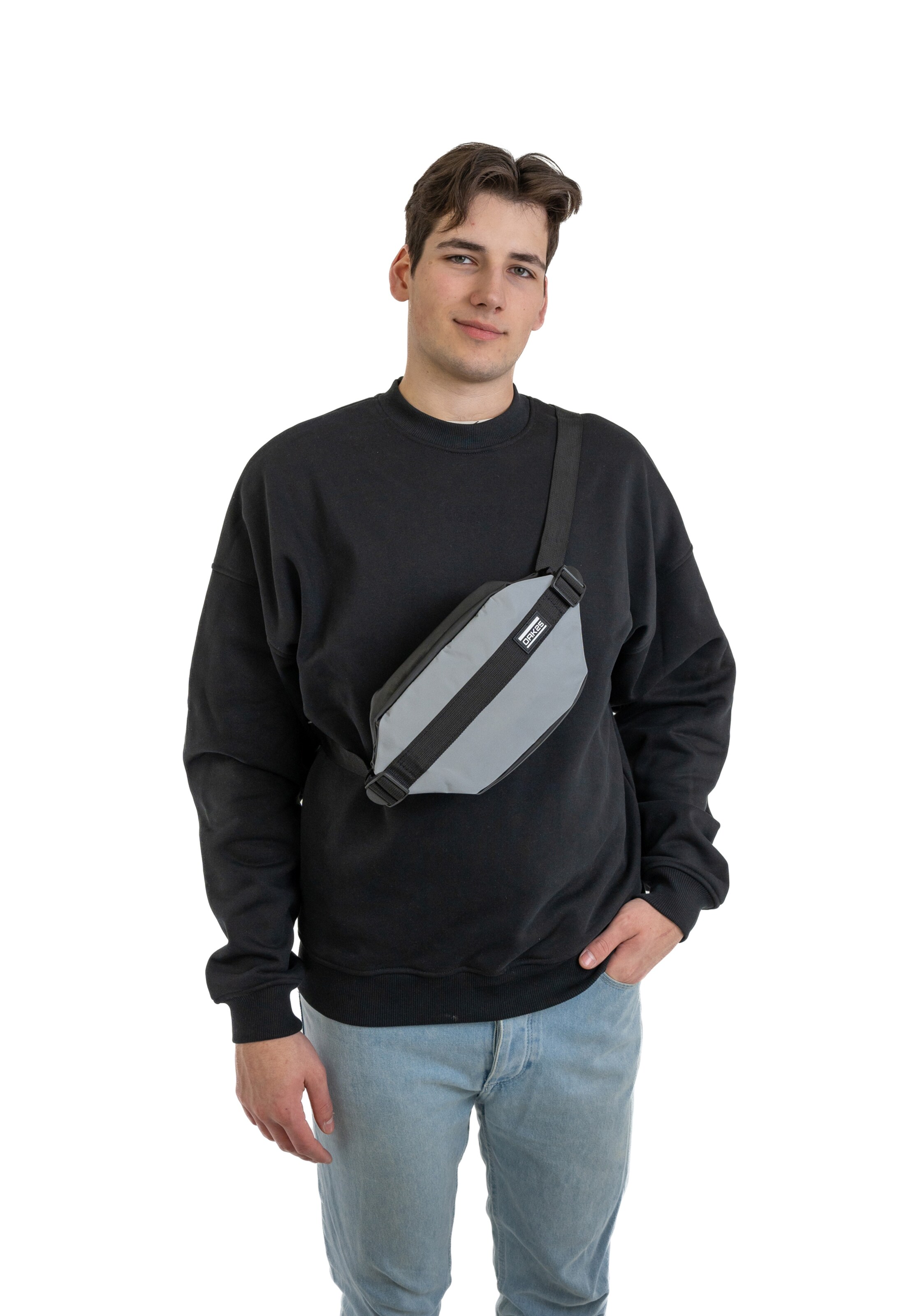 pelēks OAK25 Jostas soma 'Carry All Sling'