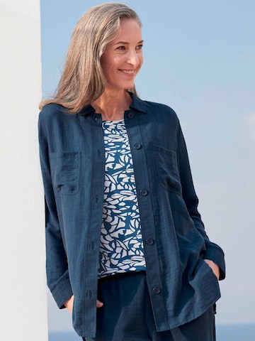 Goldner Blouse in Blauw