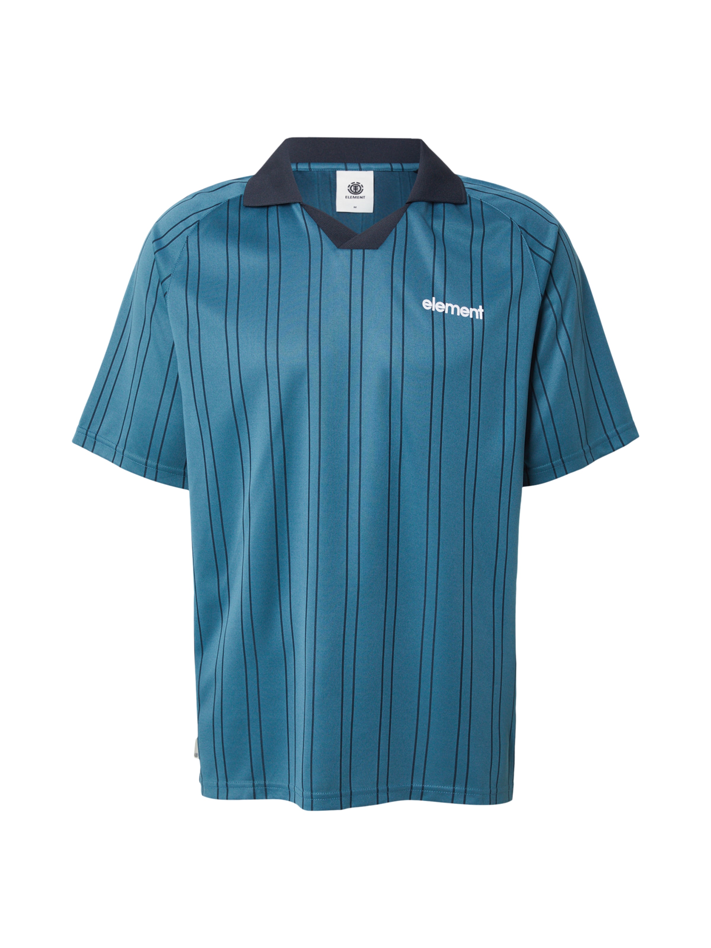 T-Shirt 'LOWCASE SOCCER' ELEMENT en bleu : devant