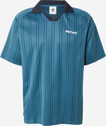 ELEMENT Paita 'LOWCASE SOCCER' värissä sininen: etupuoli
