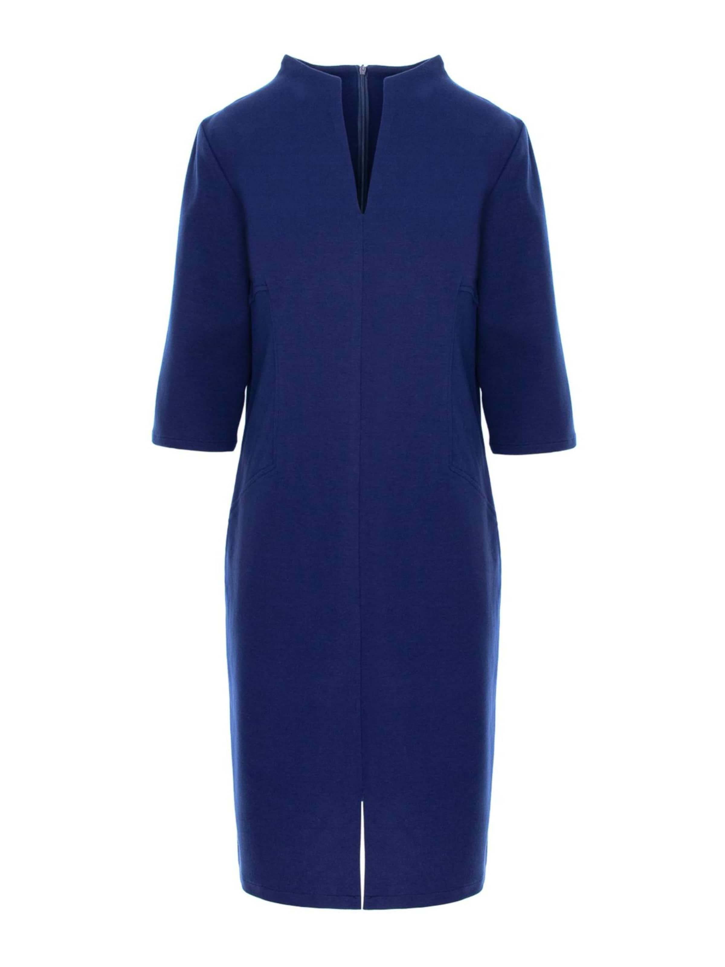 Couture de Marie - Vestido 'Augusta' en azul: frente