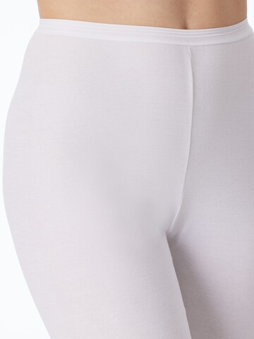 SCHIESSER Long Johns ' Luxury ' in White