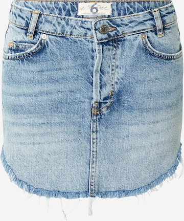 Jupe Free People en bleu : devant