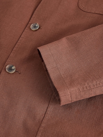 Next Regular Fit Sakko in Braun