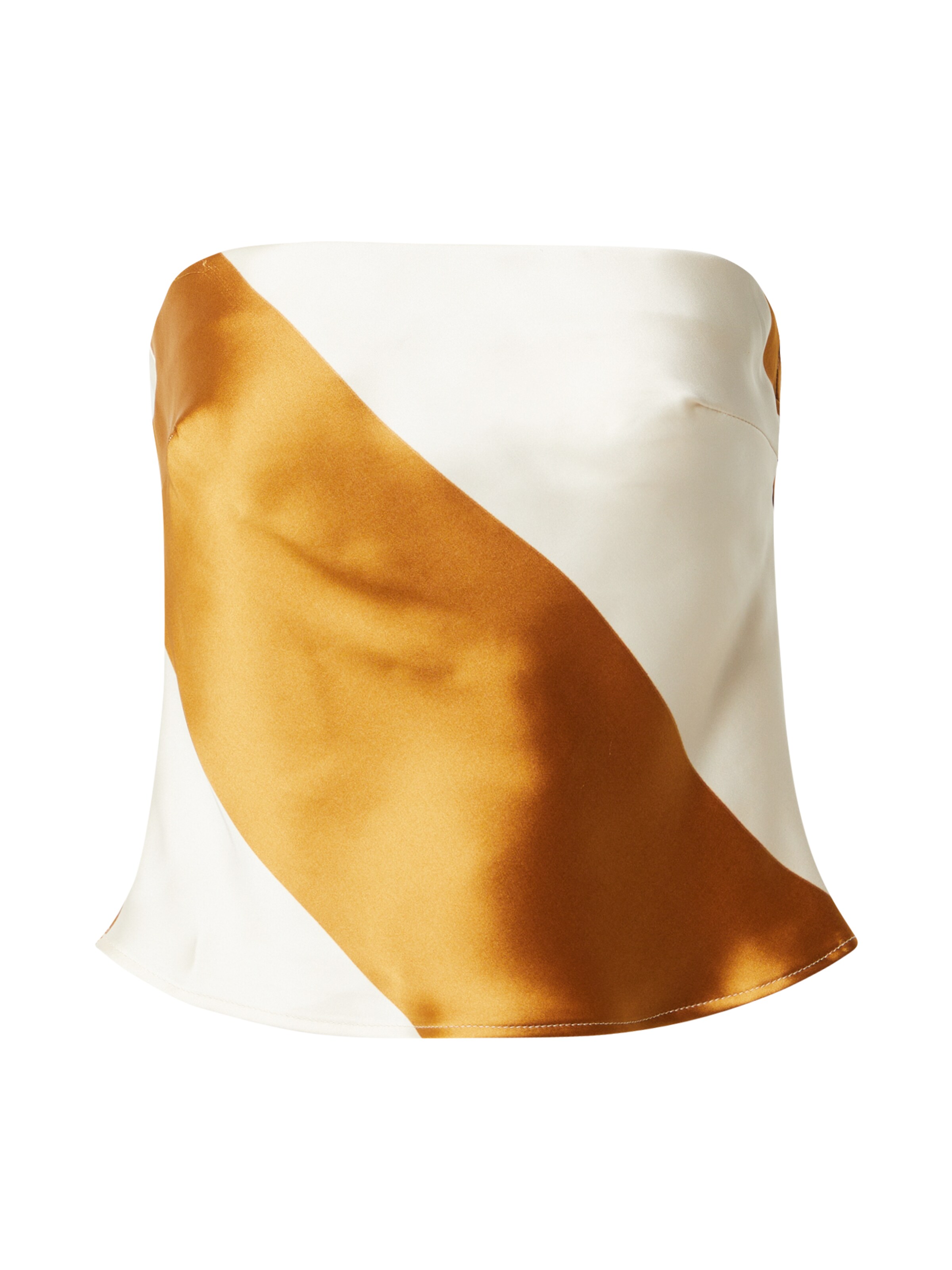 TOPSHOP Topp, värv pruun: eest vaates