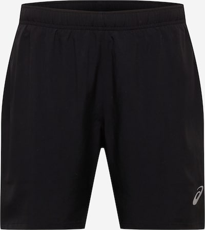 ASICS Pantalon de sport 'Core' en noir / argent, Vue avec produit