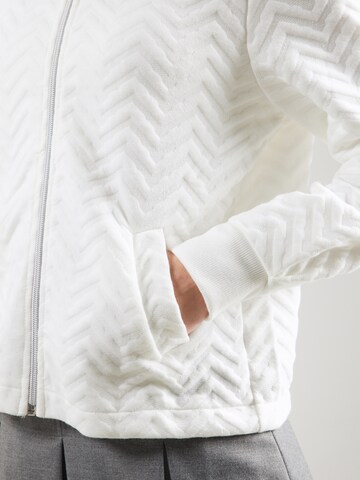 Hailys Sweat jacket 'Ke44ndra' in White