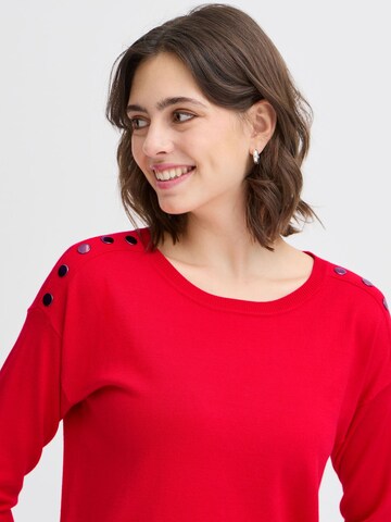 Fransa - Camiseta ' FRZUBASIC 114 Pullover' en rojo